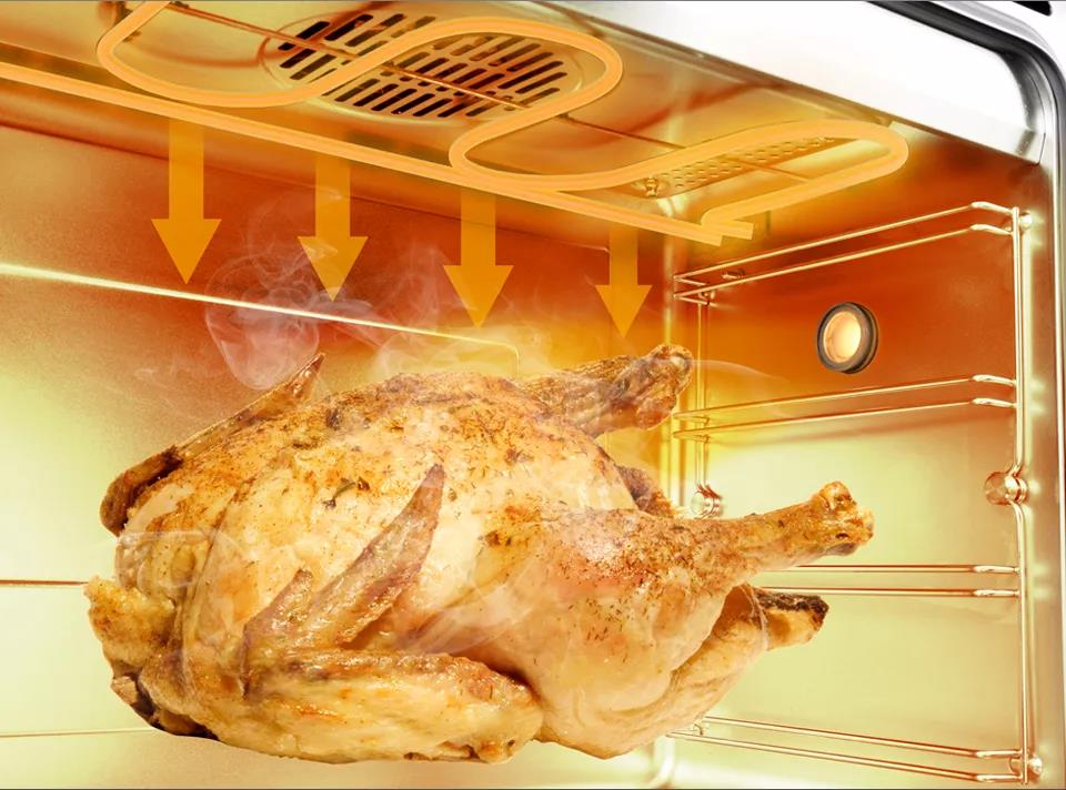 佳歌蒸烤一體集成灶的烤箱有多專業(yè)？